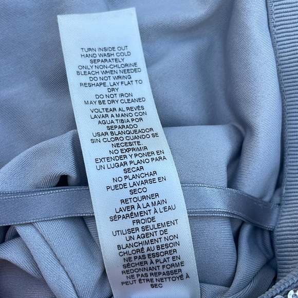 COPY - White House Black Market silver sequin mini skirt size 14 - Picture 4 of 5